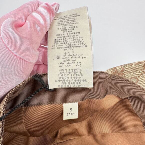 NWT Gucci GG canvas baseball Hat Size S - Picture 15 of 15